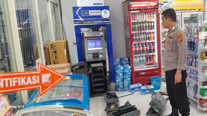 Pembobolan Mesin ATM di Bandar Lampung, Uang Rp 612 Juta Raib