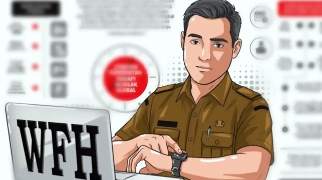 Sebulan WFH, Pemprov Lampung Pangkas Anggaran Rp236 Juta