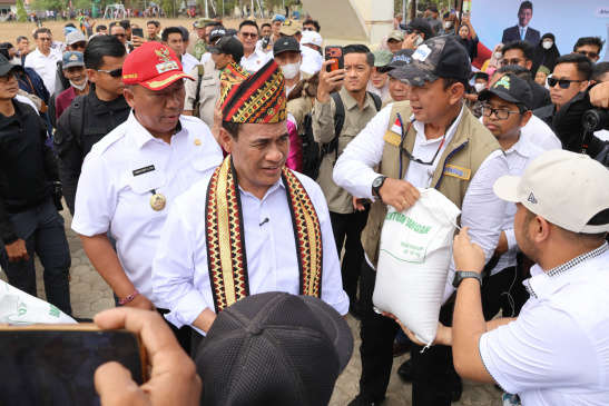 1,24 Juta Warga Lampung Terima Bantuan Beras