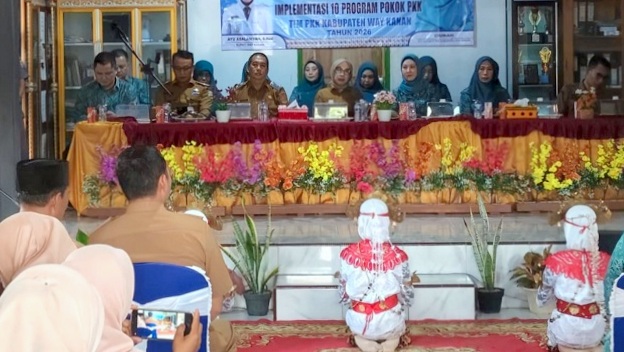 Pemkab Waykanan Perkuat Implementasi Program PKK