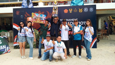 Atlet Porwanas PWI Lampung  Juara Domino Piala Panglima   TNI