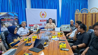 Menuju PON Beladiri, KONI Lampung Uji Fisik Atlet
