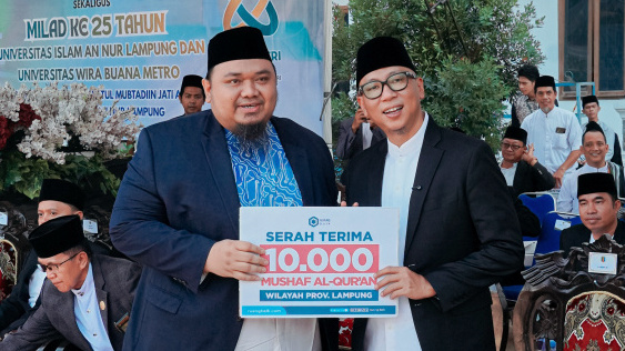 Hari Santri, Pemprov Lampung Gelontorkan Bantuan Pesantren