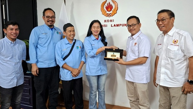 KONI Lampung Jadi Rujukan, Ogan Ilir Belajar Tata Kelola Organisasi