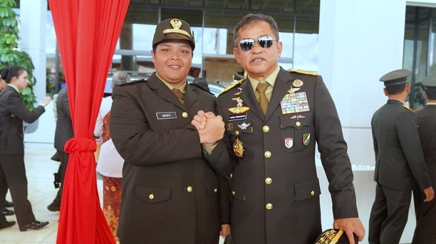 Judoka Lampung Dilantik Jadi Letda TNI AD