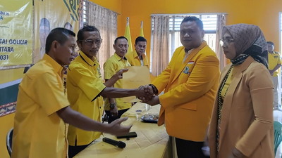 Tanpa Lawan.! Arnando Melenggang ke Kursi Ketua Golkar Lampung Utara