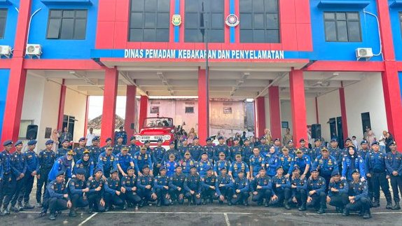 Damkarmat Bandarlampung Catat 154 Kasus Kebakaran