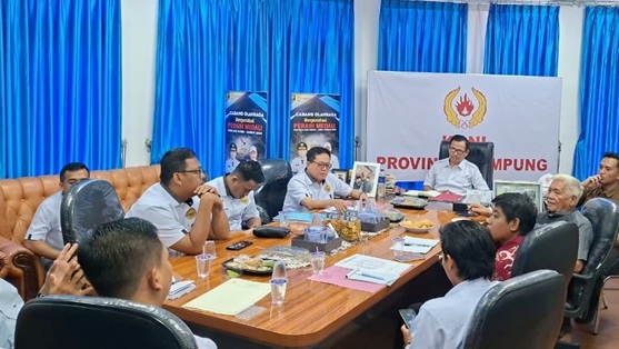 Bidik Tiket PON, KONI Lampung Petakan Kekuatan Cabor