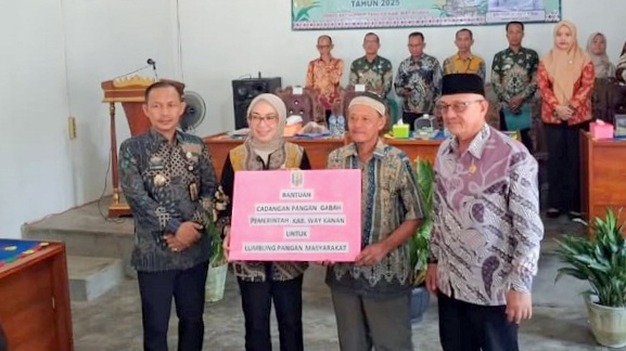 Waykanan Perkuat Cadangan Pangan