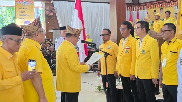 Sah Pimpin Golkar Pesibar, Argento Pasang Target Enam Kursi