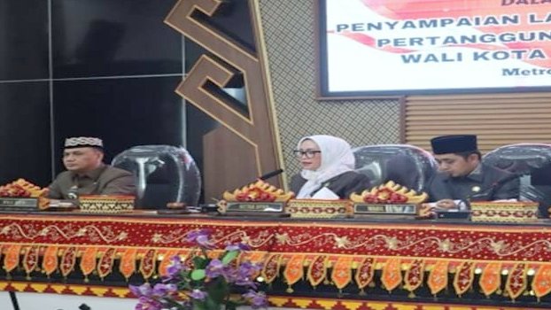 DPRD Metro Bahas LKPj Walikota Tahun Anggaran 2024