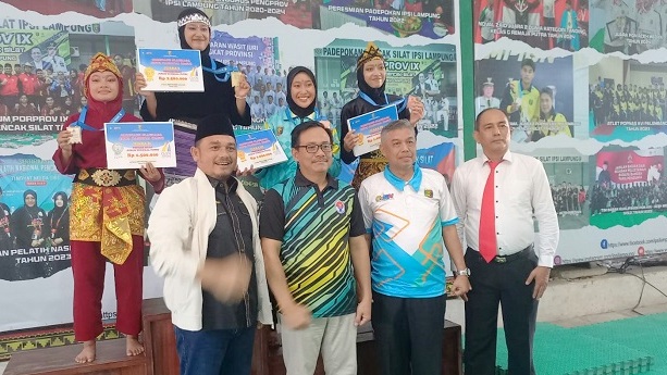 O2SN Tingkat Provinsi, Pesilat Bandarlampung Berjaya