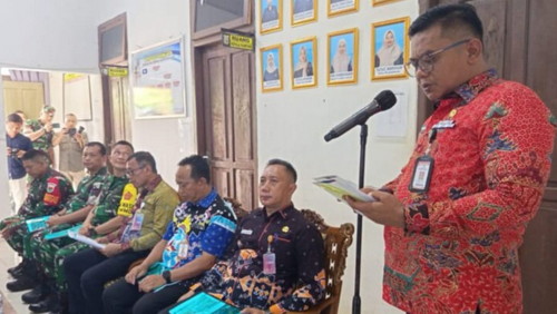 Pemkab Waykanan Komitmen Dukung TMMD