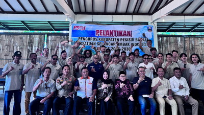 Pengurus PSOI Pesisir Barat Dilantik, Azka Siapkan Tiga Program Prioritas