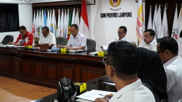 KONI Lampung Rombak Struktur Inti, Kursi Binpres Berganti