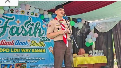 Buka FAS 2026 Waykanan, Arie Anthony: Ajang Pembentukan Karakter Generasi Muda