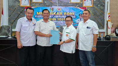 Pimpin KONI Lamtim, Deki  Ditantang Dongkrak Prestasi di Porprov