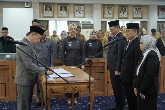 Pemprov Rombak Dua Pejabat Tinggi Pratama
