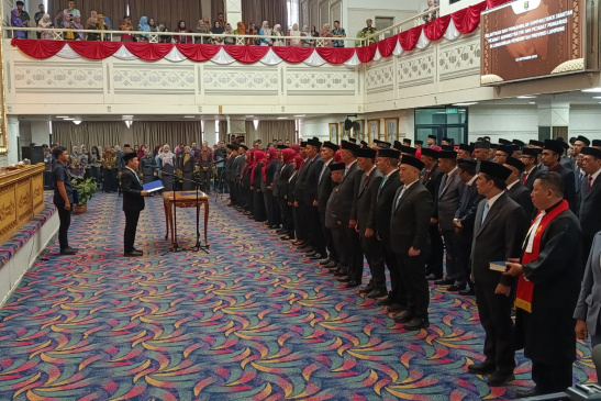Pemprov Lampung Rombak 111 Pejabat Eselon III dan IV