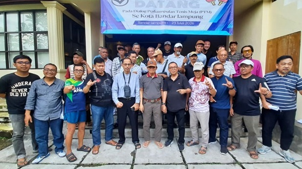 FK-PTM Bandarlampung Dibentuk: Siap Hidupkan Liga dan Gairah Tenis Meja