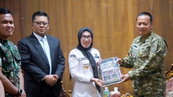 Mabes TNI Dorong Pemkab Waykanan Jadikan Kampung Benteng Karhutla