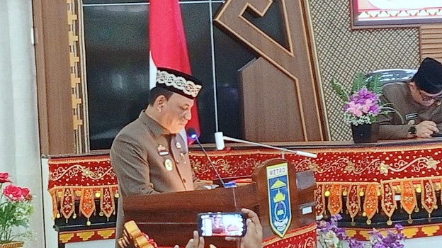 Ajukan Raperda APBD 2026, Pemkot Metro Tetapkan Delapan Poin Utama Pembangunan