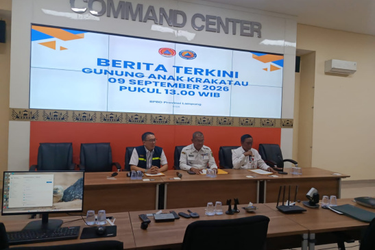 Dampak Erupsi GAK, 6.671 Warga Lampung Terjangkit ISPA