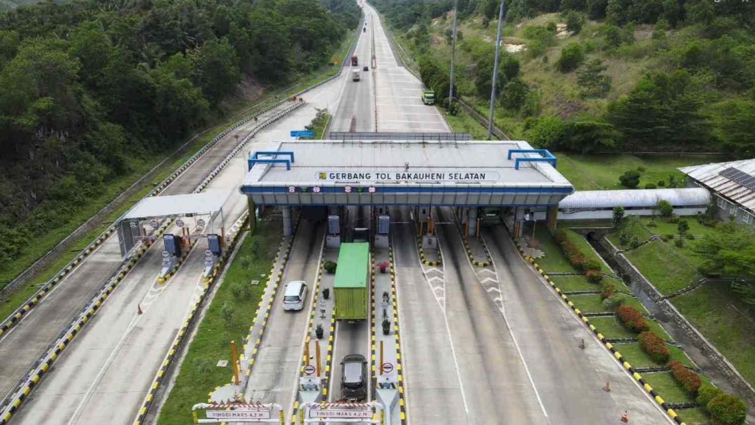 Libur Panjang Maulid Nabi, 133.507 Kendaraan Melintas Tol Bakauheni-Terbanggi Besar