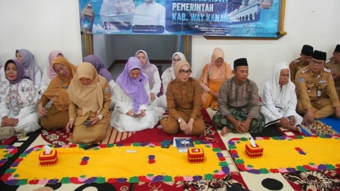 Safari Ramadan, Bupati Waykanan Serap Aspirasi di Negarabatin
