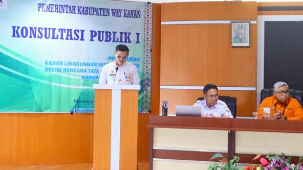 Pemkab Waykanan Matangkan Penyusunan Dokumen KLHS
