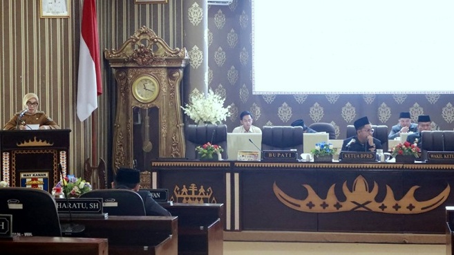 Perkuat Fondasi Pembangunan, Pemkab Waykanan Ajukan Tiga Raperda Strategsi