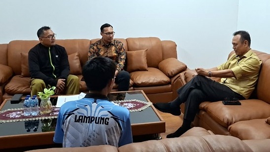 Bidik Tiga Medali di PON 2028, FOPI Lampung Siap Tindaklanjuti Arahan KONI