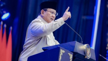 Buka Munas HIPMI, Prabowo Minta Pengusaha Muda Berani Ambil Risiko