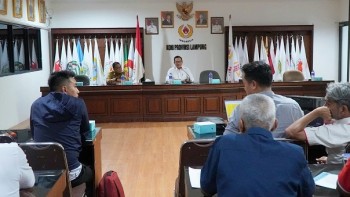 KONI Lampung Matangkan Persiapan Verifikasi Venue PON 2032