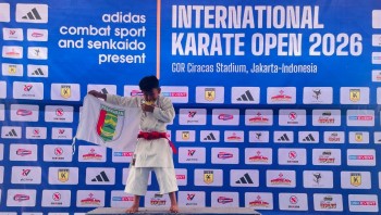 Karateka Pesawaran Sabet Emas Internasional Open Karate 2026