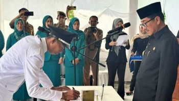 Lantik Kades, Hamartoni: Pahami Tupoksi Dan Layani Masyarakat