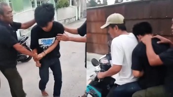 Heboh Video Penangkapan Pria Di Bandarlampung, Polisi Ungkap Pelaku Curi Kotak Amal Rp63 Ribu